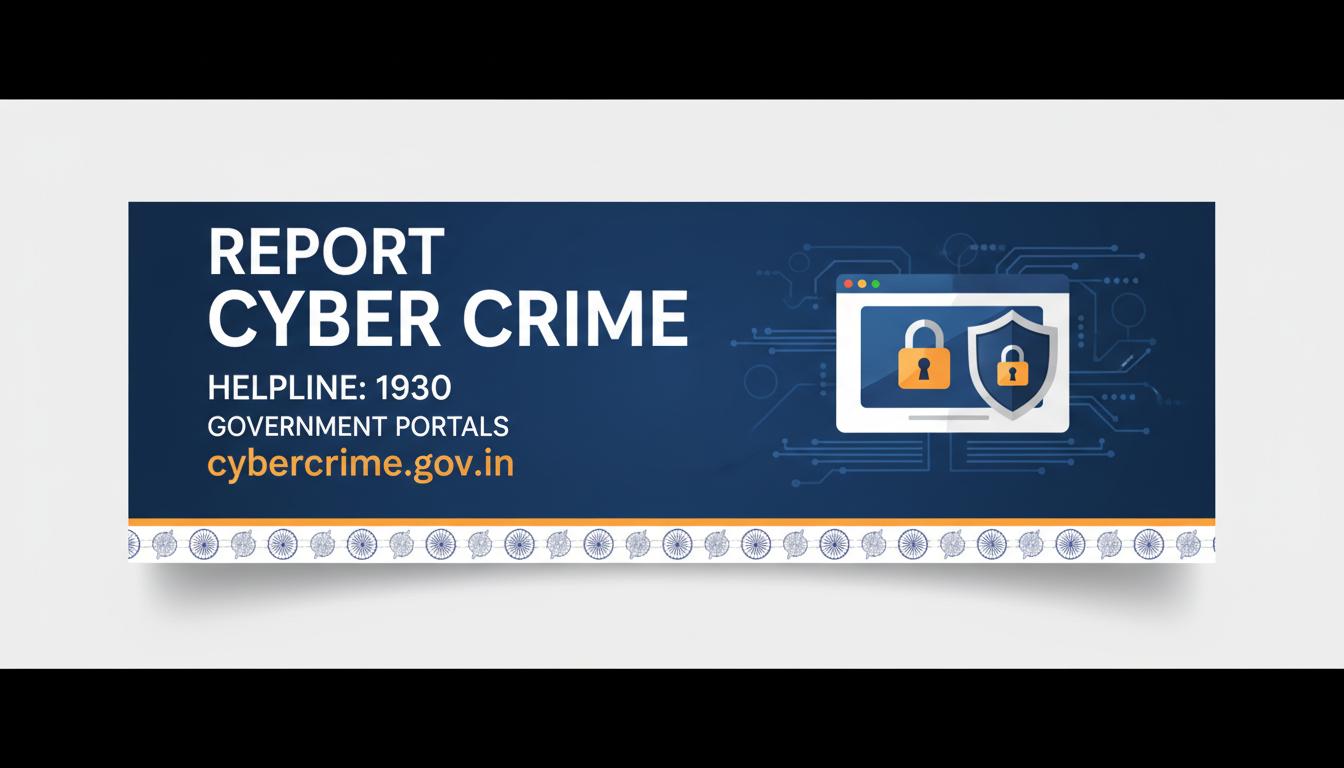 Report Cyber Crime Banner